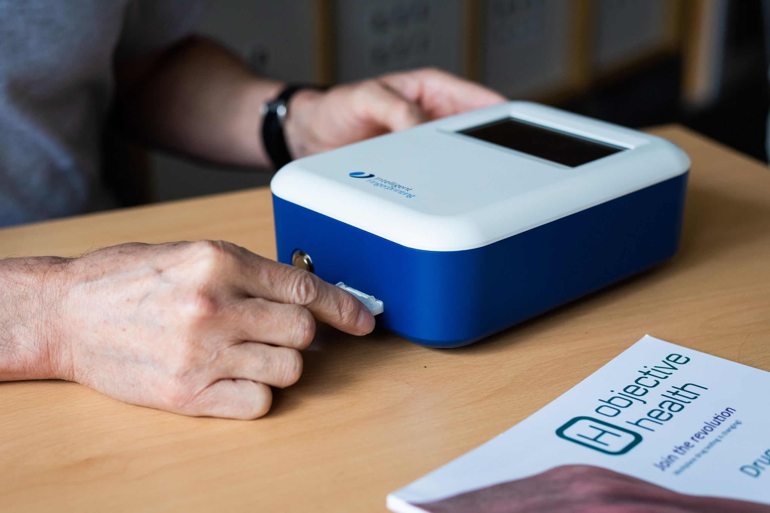 Fingerprint Drug Test Example