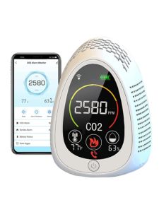 PT01 Combo CO2 & Smoke Alarm Detector